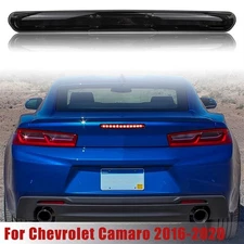 ZL1/1LE Style Black-Out LED Trunk Lid Third Brake Light For Chevy 2016-24 Camaro