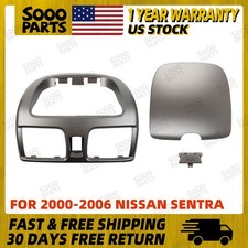 Center Dash Air Conditioner Vent Outlet Panel for 2000-2006 Nissan Sentra Sunny
