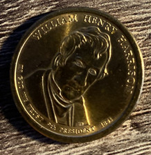 William Henry Harrison Presidential $1 Coin Circulated 9th President US Dollar