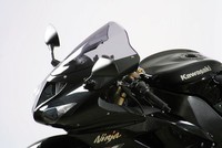 "Mra Racingscheibe \"R\" Rauchgrau Passend FüR Kawasaki ZX-6R 05-08 ZX-10R 06-07"