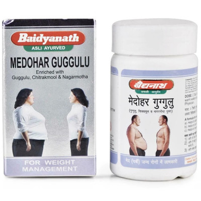 Baidyanath Medohar Guggul 120 Tablets for Ayurvedic Weight Control