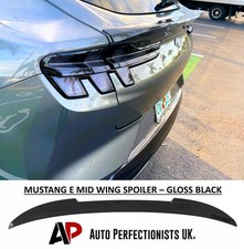 For Ford Mustang mach E Gloss Black Rear M4 Boot Spoiler Lip Wing Body Kit 2020+
