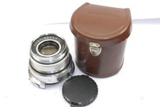 Voigtlander Prominent 100mm f/4.5 Dynaron Telephoto Lens,  VGC, Case and Cap