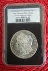 1881-S Morgan Silver Dollar Uncirculated Littleton MS60