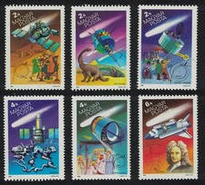 Hungary Appearance of Halley s Comet 6v 1986 MNH SG#3680-3685