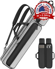 Funda para taco de billar 4x5 con bolsillos y correa para facil transporte