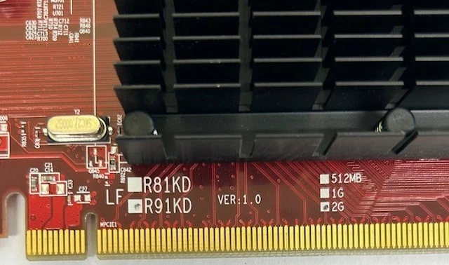 2GB PowerColor R91KD VXT VX6450 2GBK3-HV2 VGA/HDMI/DVI PCIe Graphics Card - Image 4 of 4