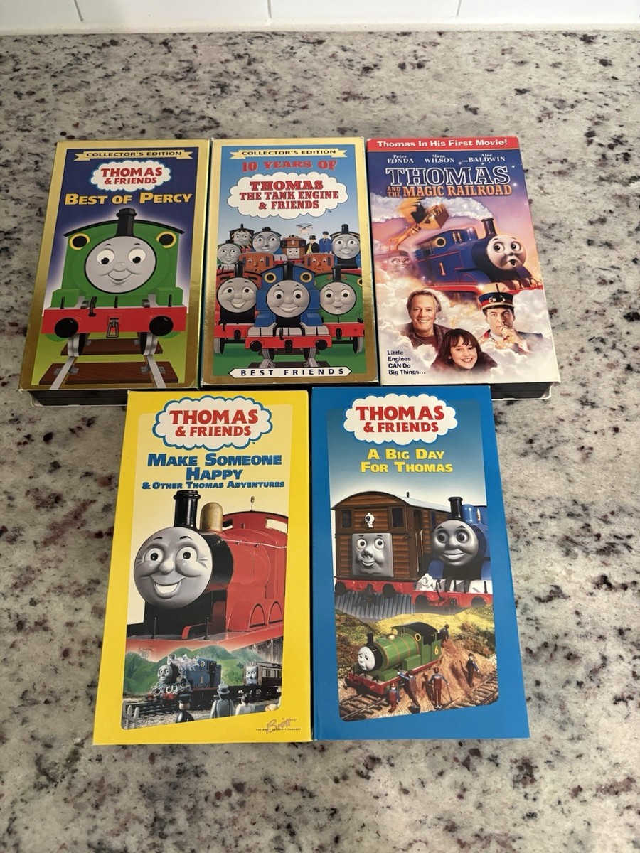 Thomas And Friends VHS Lot - HTF | eBay