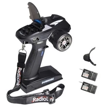 DUMBORC X6 RC Radio Transmitter and Receiver X6FG with Gyro (2pcs), 6H Remote 