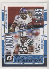 2016 Donruss League Leaders Adrian Peterson Chris Ivory #3 ir0