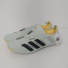Adidas Men’s Size 12/Women’s 13 The Indoor Cycling Shoe Mint/Yellow GX1668