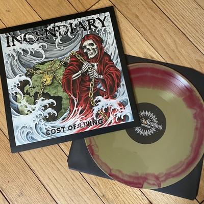Incendiary - Cost Of Living | Alternative Art w/ Red/Gold vinyl | SOLD OUT