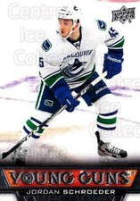 2013-14 Upper Deck #495 Jordan Schroeder