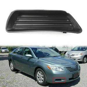 For 2007 2008-09 Toyota Camry Front Bumper Fog Light Cover W/O FOG Left Side For 2007 2008-09 Toyota Camry Front Bumper Fog Light Cover W/O FOG Left Side