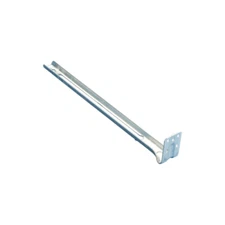 Caddy FBS12, 2-1/16" x 1-1/4" x 12", Steel, Footed Box/Conduit Support, 1 pc