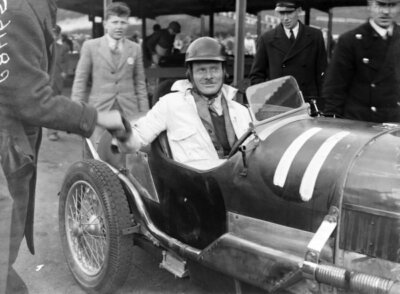 V W Derrington, Salmson 1936 Motor Racing Old Photo