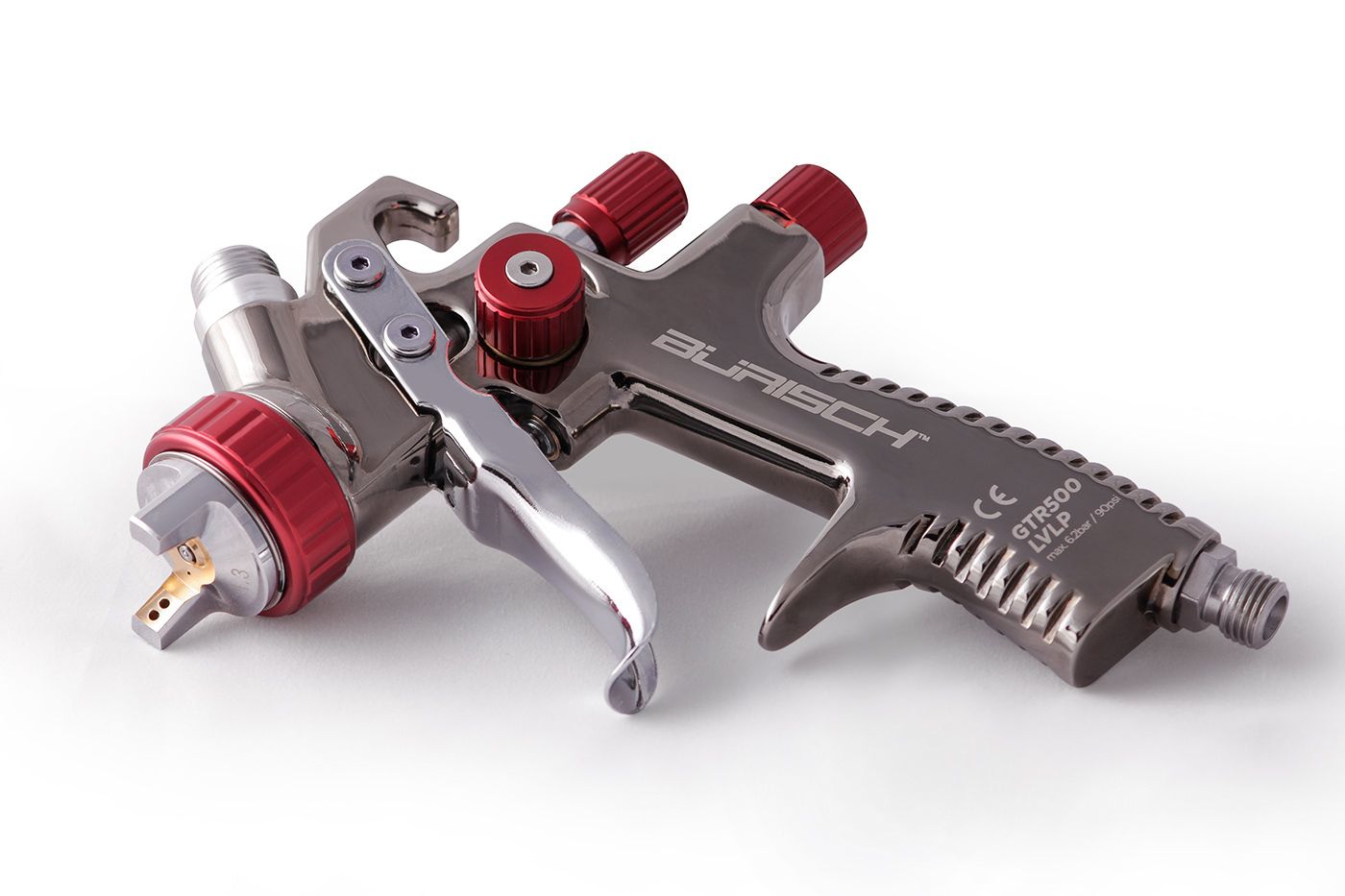 BURISCH LVLP Spray gun spraygun GTR500 1.3mm Grelly UK