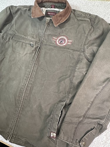 Dri Duck Men’s XL Green All American Quarter Horse Congress Canvas Jacket Coat - Picture 2 of 12
