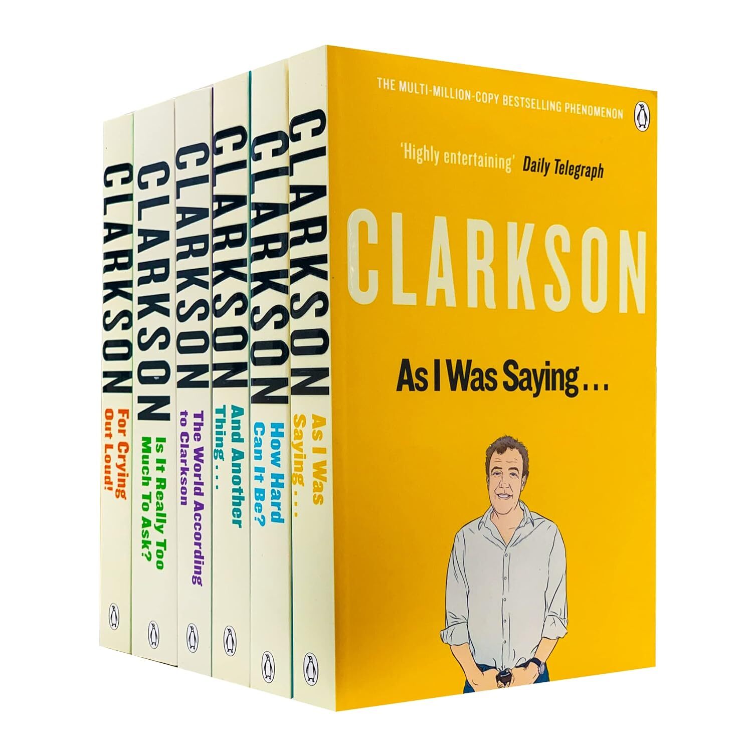 Jeremy Clarkson Unisex World According To Clarkson 6 Books Set By - Image 2