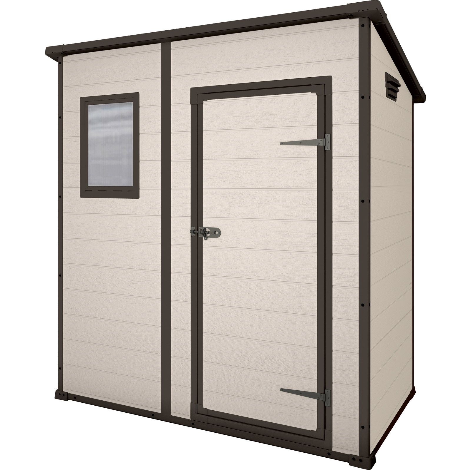 500038   Q.TA' 1 CASETTA KETER MANOR PENT EFF LEGNO BEIGE 183X111X200