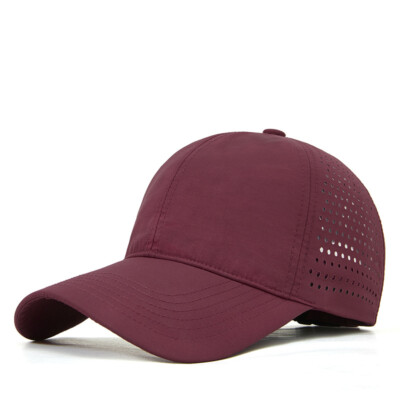 S/M/XL Oversized Quick-Dry Sport Baseball Cap,Breathable Running Mesh Dad Hat