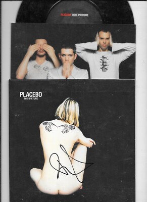BRIAN MOLKO - placebo - autograph - signed 7 '' vinyl this picture