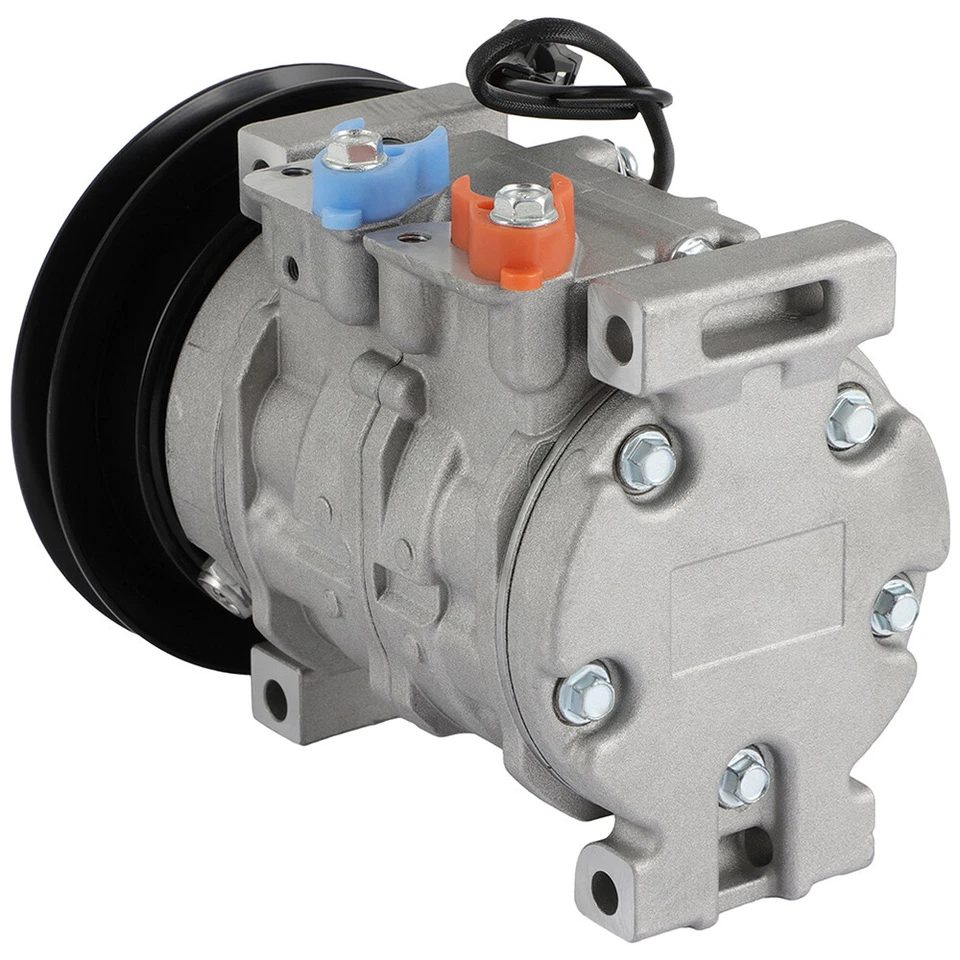 AC Compressor For 2011-14 Hino 258ALP 258LP 338CT 7.7L 2018-20 Isuzu FTR 5.2L - Imagem 4 de 4