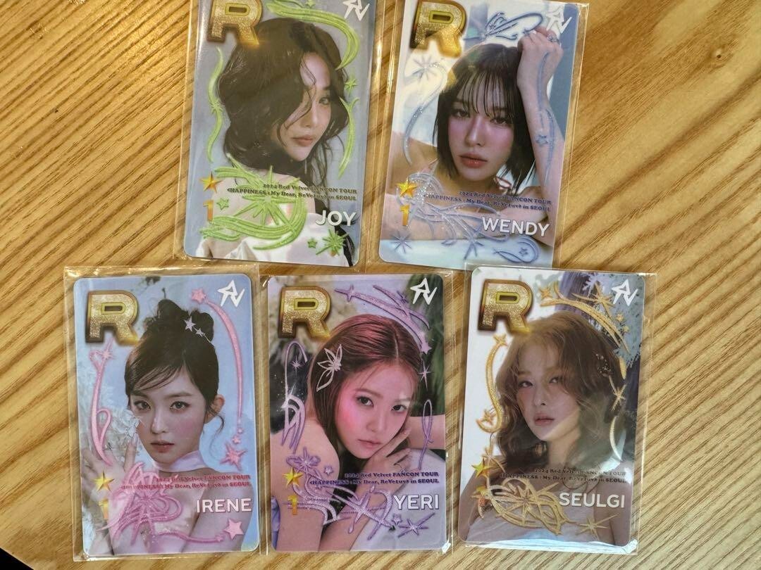 RedVelvet ソウルコン 十周年  入場特典 fancon All Ticket By Counter Service : บริการขายตั๋วครบวงจร จองตั๋ว