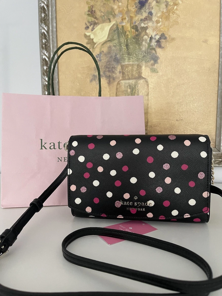 NWT Kate Spade Saffiano Staci Small Flap Crossbody Bag