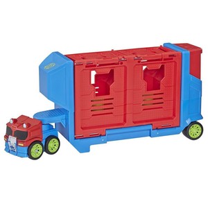 playskool heroes flip racers optimus prime