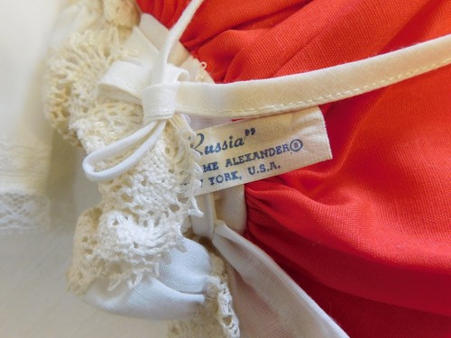 Madame Alexander 8" MISS MUFFET Doll + Russia & Black Dresses Blue Coat TRUNK+++ - Picture 12 of 18