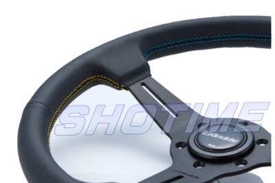 GReddy ステアリングホイール　340mm JZX100 TRUST Greddy 340mm Sport Leather Steering Wheel CHASER JZX100 96