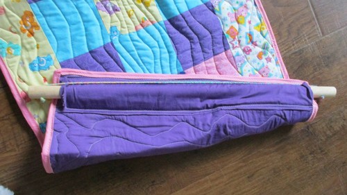 CARE BEARS QUILT WALL HANGING Kids Baby Decor~49" x 20" - Bild 4 von 4