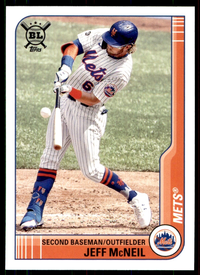2021 TOPPS BIG LEAGUE - #98 JEFF MCNEIL NEW YORK METS | eBay