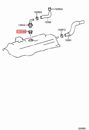 Genuine Hilux RZN149 RZN148 RZN147 RZN142 1R 2RZ 3RZ PCV Valve Rubber Grommet x2 - Picture 16 of 20