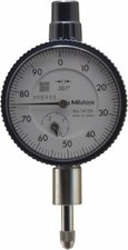 Mitutoyo 1/4" Range, 0-100 Dial Reading, 0.001" Grad Dial Drop Indicator 1-5/...