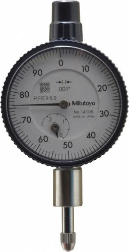 Mitutoyo 1/4" Range, 0-100 Dial Reading, 0.001" Grad Dial Drop Indicator 1-5/...
