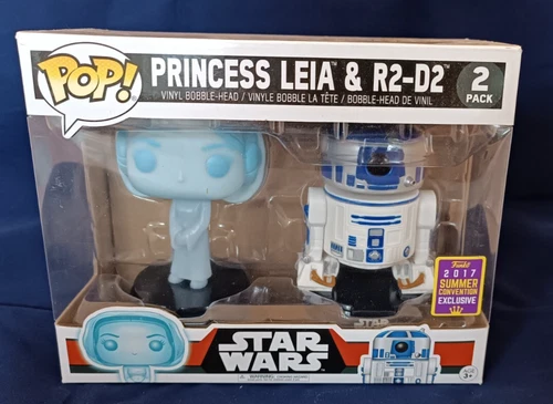Funko Pop! Star Wars Princess Leia & R2-D2 - 2 Pack *NEW*