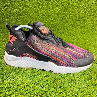Nike Air Huarache Run Ultra JCD Womens Size 10 Multicolor Running Shoes Sneakers