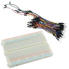 400 Point Solderless PCB Breadboard + 65pcs Jumper Wire Cables