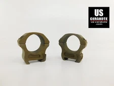 Vortex Pro Series 30mm Medium Weaver Style Scope Rings Burnt Bronze PR30-M