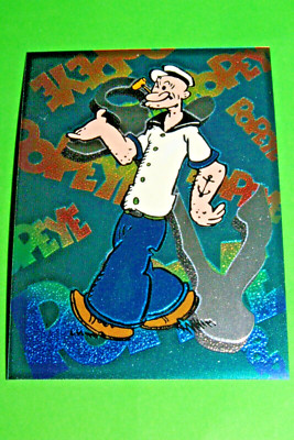 1994 Card Creation POPEYE Evolution Chrome INSERT Chase #1 Card single Chromium