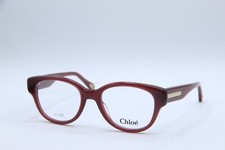 NEW CHLOE CH 0124O 003 VIOLET GOLD AUTHENTIC FRAMES EYEGLASSES 49-18