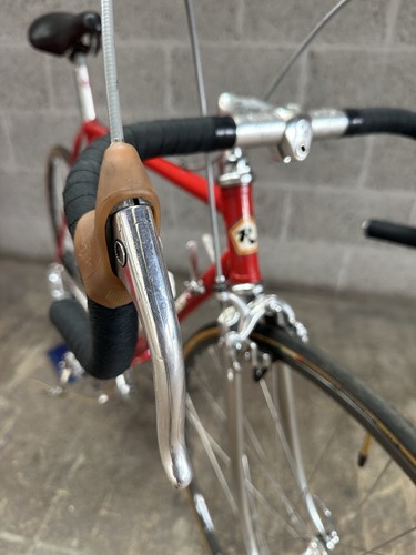 Rossin Record 51cm Red Pantograph Parts Campagnolo Nuovo Record Groupset 80s - Picture 2 of 15