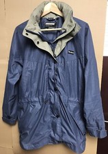 Peter Storm Stormtech Jacket, Blue / Khaki Waterproof Windproof Breathable 12/14