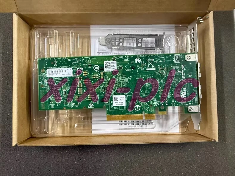 Dell GMW01 YR0VV Broadcom BCM57412 57412 10Gb SFP+ Dual Port Network Card - Image 2 of 4