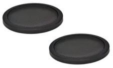 6.5" Speaker Grill Car Steel Mesh Grill GT-6.5 w/ Speed Clips & Screws 1 Pair