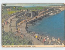 Postal Sun Terraces Dun Laoghaire con vistas a la bahía de Dublín Dun Laoghaire Irlanda