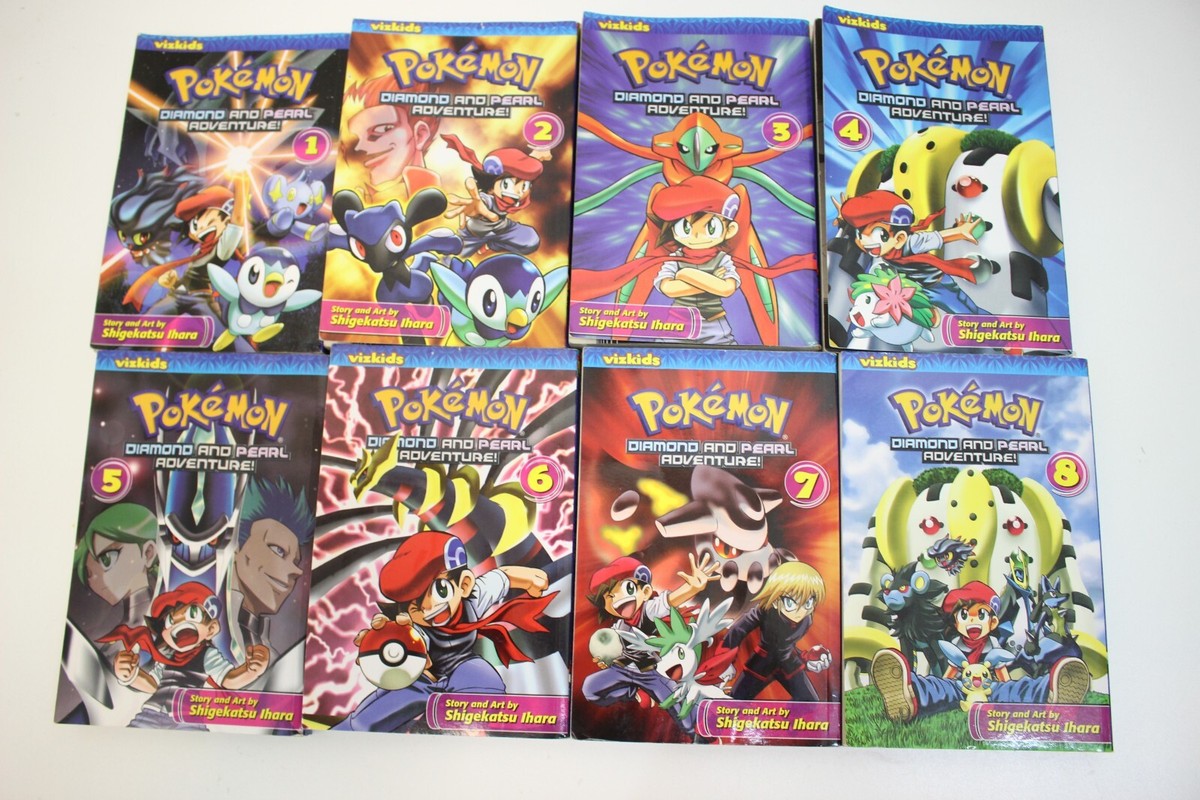 英語版 ポケモン ダイヤモンド・パール アドベンチャー 1-8巻セット s-l1200.jpg