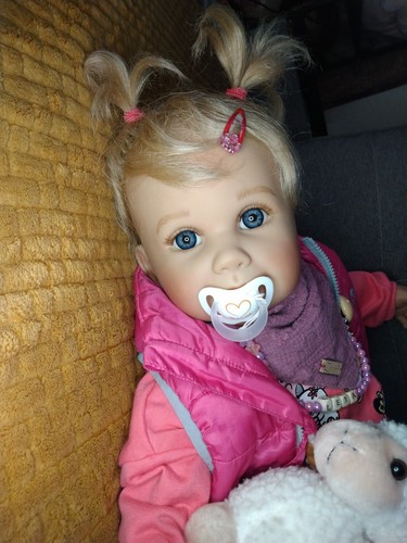 ❤️Künstlerpuppe von Monika Peter Leicht wie Reborn Toddler❤️ - Bild 2 von 10